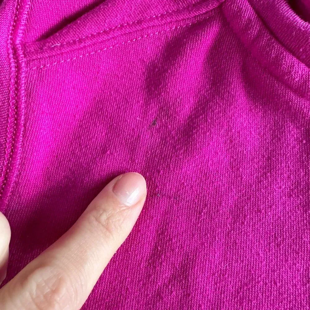 Converse All Star Girls Bright Pink Zip Up Hooded Jacket -8YR